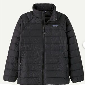 Patagonia Kids Charcoal Puffer Jacket